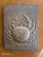 Obraz z tłoczonego mosiadzu-znak z zodiaku rak