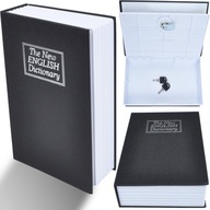 XXL SEJF KSIĄŻKA KASETKA NA PIENIĄDZE Z KLUCZEM SKRYTKA SCHOWEK DYSKRETNY