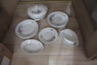 DUŻY ZESTAW WAZA ,TALERZE ,I INNE 12 SZT