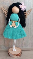 Aniołek handmade - makrama