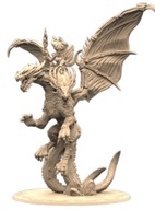 Chaos Dragon of Destruction Dwugłowy Smok Pinup Fantasy Druk 3D NSFW