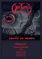 Plakat A3 - Obituary Cause Of Death 1990 Death Metal Wallpaper
