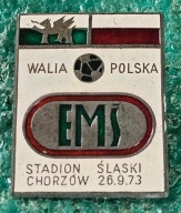 ODZNAKA POLSKA-WALIA ELIMINACJE MISTRZOSTW ŚWIATA STADION ŚL.CHORZÓW 26.973