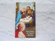 OBRAZEK KOLĘDOWY .... JAN PAWEŁ II