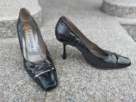 ACCADEMIA nr 37 eleganckie włoskie czółenka skóra