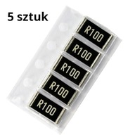Rezystor pomiarowy SMD 100mR 0,1R R100 2W 1% 2512 --5 sztuk--