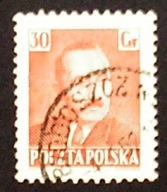 Polska > Datownik "Bydgoszcz" z dnia 04.01.1952 r. - na znaczku Fi 537