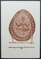 *KP* Jóźwik Zbigniew (13) - Ex Libris Archeologa VIIMSSA Werbkowice, X3