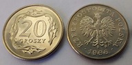 1996 r 20 gr groszy MW * MENNICZE