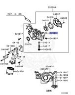 MD161631 O-RING POMPY OLEJU MITSUBISHI ORYGINAŁ FV