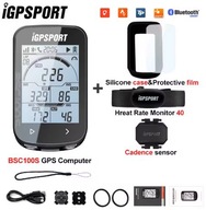 IGPSPORT BSC100S + cz. kadencji SPD70 + cz. tętna HR40 + Case + Folia
