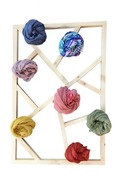 haczyki Retro wieszak wiszący rama drewno 60 × 40 cm sosna