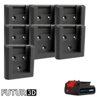 Uchwyt pojedynczy na akumulator Erbauer 12V EXT DualVolt z blokadą