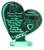 I KOMUNIA ŚWIĘTA PAMIĄTKA KOMUNII SWAROVSKI LED