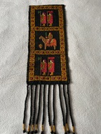 SUMAK kilim „Woje i rycerz” S.P Pracy Rękodzieła Artystycznego Leżajsk