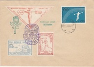 Poczta Młodzieżowa 1960 - winietki z okazji Igrzysk Olimpijskich w Rzymie