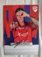 Karta klubowa autograf Raków sezon 24/25 Patryk Makuch
