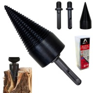 Świder stożkowy do rozłupywania drewna 42mm SDS+ HEX