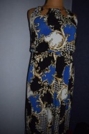 BONPRIX SUKIENKA DŁUGA ZE ZŁOTYMI RAMIĄCZKAMI _42