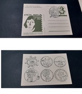 Całostka Cp 573 - z datownikami, stemplami okolicznościowymi - 1973 rok