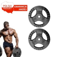 OBCIĄŻENIE ŻELIWNE 2X10KG 28,5MM ZESTAW DO ĆWICZEŃ SIŁOWNIA KRĄŻEK TALERZ