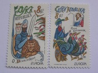 Czechy - Europa CEPT 1997 - Sagi i legendy - Mi. 144-45 **