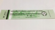 bilet POMEZANIA Malbork - KASZUBIA Kościerzyna 97