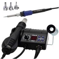 Spawarka do plastiku WEP 882D HOTAIR GROTÓWKA +Dysze 1-120l/min 750 W