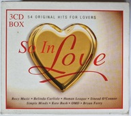 So In Love Roxy Music Belinda Carlisle OMD Human League Kate Bush 3x CD Irl