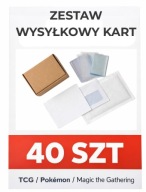Zestaw do wysyłki kart TCG 40 szt | PackForge PRO | Toploader