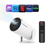 PROJEKTOR 4K MAGCUBIC HY300 PRO SMART ANDROID TV LED HDMI BLUETOOTH BIAŁY