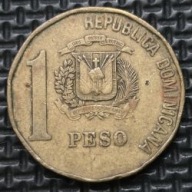 DOMINIKANA [1621]*1 peso 1993 Herb, Juan Pablo Duarte