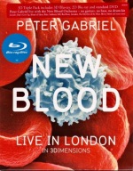 New Blood - Live In London Peter Gabriel 2xBLU-RAY + DVD
