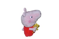pluszak maskotka pacynka świnka Peppa z misiem