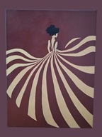 Obraz 3 kobieta w sukience