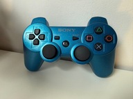 PS3 DualShock 3 Splash Blue - Oryginał, Japonia unikat