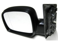 LUSTERKO MECHANICZNE CZARNE LEWE do VW Caddy 2004-