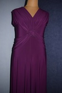 PIĘKNA SUKIENKA KOKTAJLOWA Z KLAMERKĄ _42/44