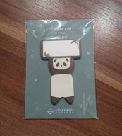 Karteczki samoprzylepne panda 30 szt. długość 8 cm