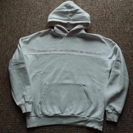 Bluza męska biała z kapturem bawełniana HOUSE r.M