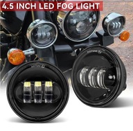 Wkłady halogenów LED 4,5 cala Harley i Uniwersalne Czarne