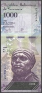 Wenezuela - P- 95 - 1000 Bolivares - 2017 - seria L