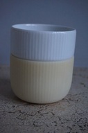 ROYAL COPENHAGEN KUBEK PORCELANA SILIKON Fluted Contrast danish design NOWY