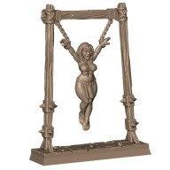 Human Female Victim Captive Ludzki Jeniec Niewolnik RPG Druk 3D