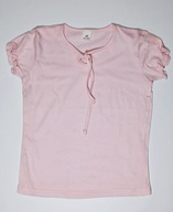 Bluzka dziewczęca krótki rękaw roz.110