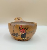 NOREWGIA łyżka z Trondheim STARODAWNA rzeźba