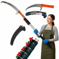 PIŁA DO GAŁĘZI TELESKOPOWA RĘCZNA NA WYSIĘGNIKU BRADAS 5,5M OSTRZE 36CM