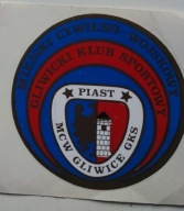 PIAST GLIWICE MCW GKS KLUB SPORTOWY PIŁKA NOŻNA NAKLEJKA WLEPKA PRL
