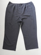 Z516_SZARE LETNIE SPODNIE DAMSKIE/CYGARETKI / r52