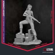 Żywica figurka Sarah Connor "Terminator" 1/6